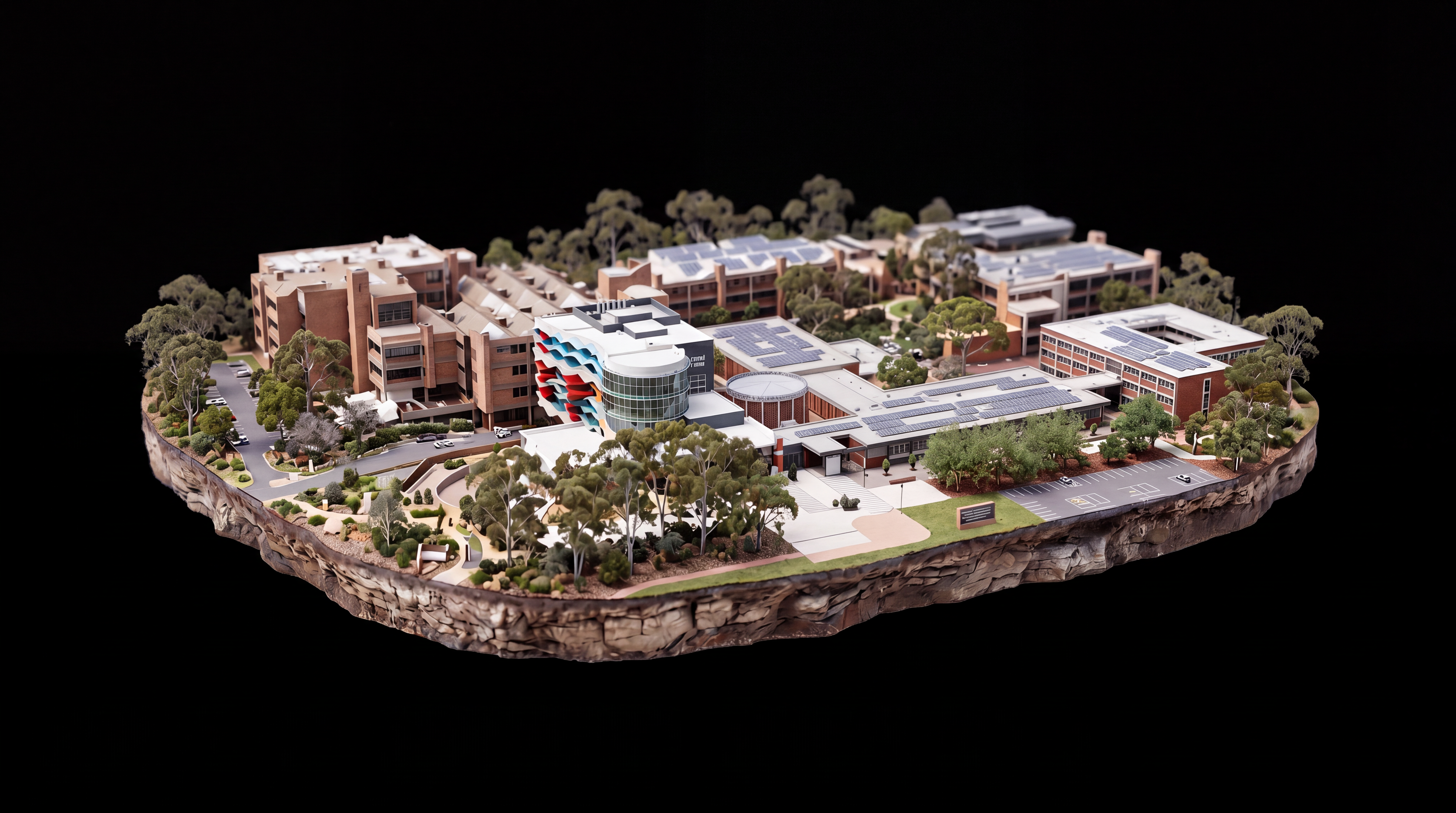 La Trobe University diorama